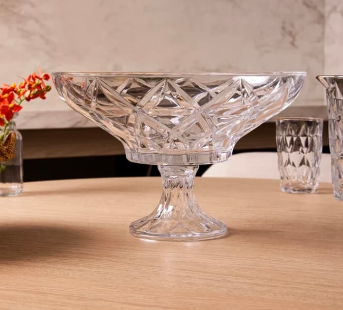 Centro de mesa com pé Deli diamond